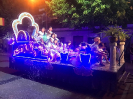Carroza Arcos Azules iluminada