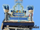 Carrozas Arcos azules
